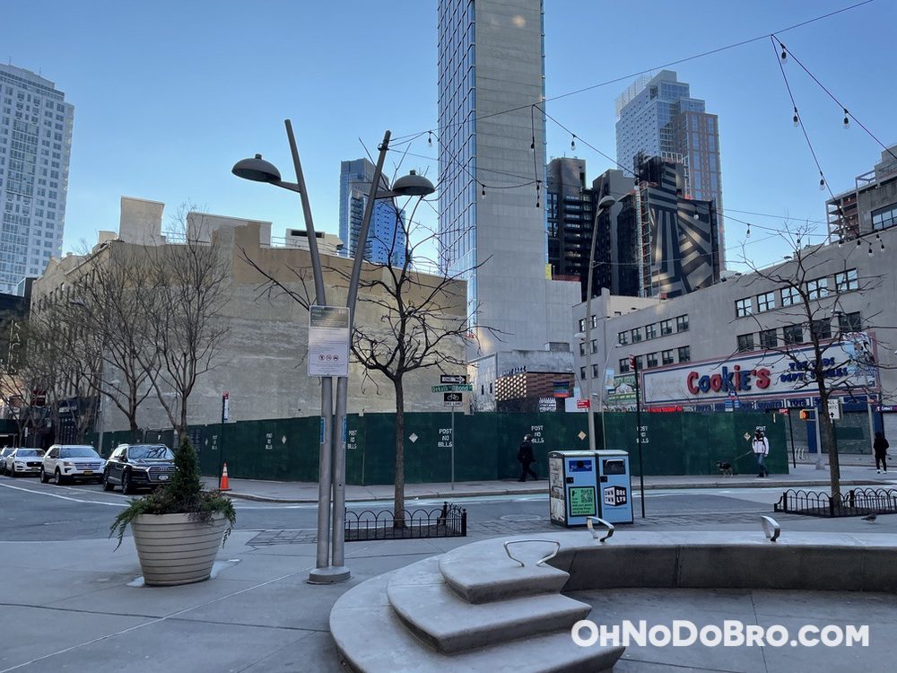 Demolition from Albee Square