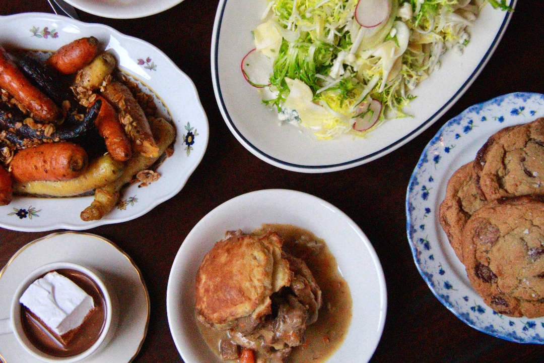 Gage & Tollner's Braised Heritage Pork Dinner