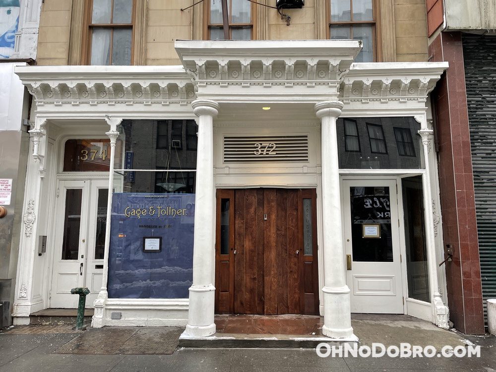 Gage & Tollner Storefront